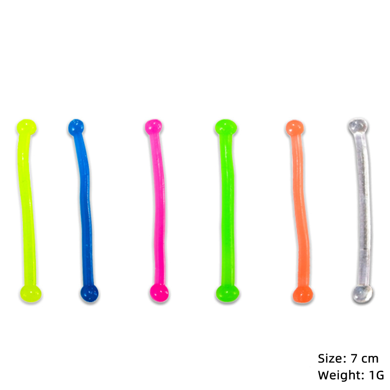 Fidget Toys Popular TPR Swing Stick Lalalale Decompression Toys Mini Fun Children's Small Toy Wholesale