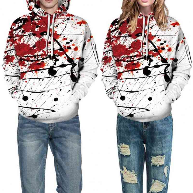 Unisex Halloween Hoodies Sweatshirts for Women Men Drawstring Hooded Pullovers Sweatshirt Top L220704, White
Unisex Halloween Hoodies Sweatshirts for Women Men Drawstring Hooded Pullovers Sweatshirt Top L220704, White