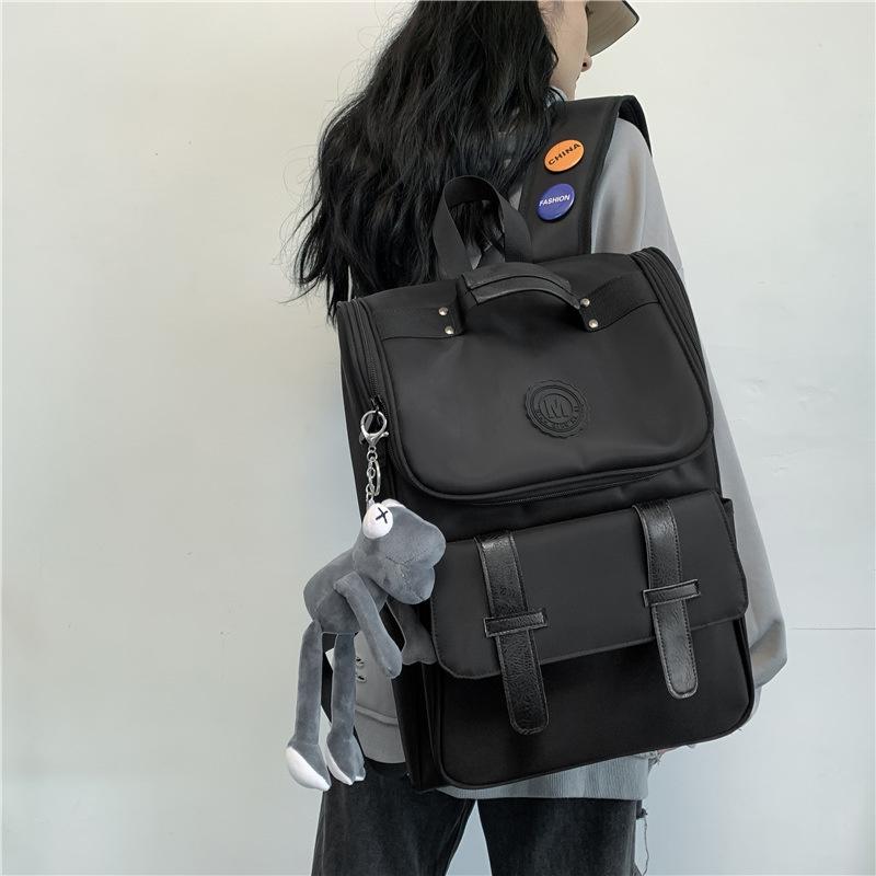 Backpack Fashion Women Students School Bags For Teenager Girls Boys Female Male Large Capacity Travel Rucksack Bookbag Mochilas, Black
Backpack Fashion Women Students School Bags For Teenager Girls Boys Female Male Large Capacity Travel Rucksack Bookbag Mochilas, Black