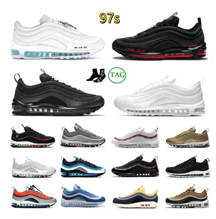 Retroes designer 97 running shoes mens zapatos 97s sliver bullet gradient triple white SE casual zapato popular outdoor sports trainers sneaker size 36-45, Please contact us
Retroes designer 97 running shoes mens zapatos 97s sliver bullet gradient triple white SE casual zapato popular outdoor sports trainers sneaker size 36-45, Please contact us