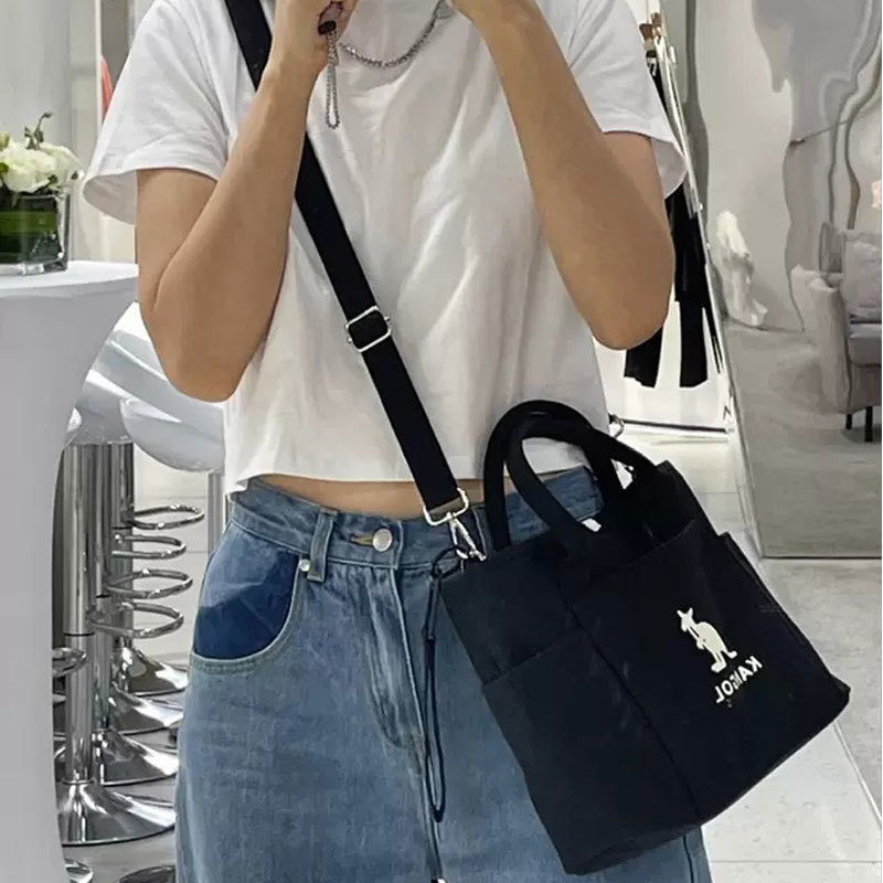 Messenger Bag Kangaroo Letter Print Crossbody Shoulder s Nylon Travel Purse Sling Pack For Work Business High Capacity 220507
