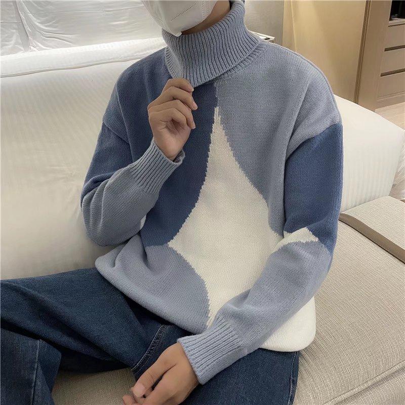 Men's Sweaters Fashion Sweater Plus Size Four Colors Spliced Loose Winter -2XL Turtleneck Casual Men Korean Style Oversized PulloversMen's, Black
Men's Sweaters Fashion Sweater Plus Size Four Colors Spliced Loose Winter -2XL Turtleneck Casual Men Korean Style Oversized PulloversMen's, Black