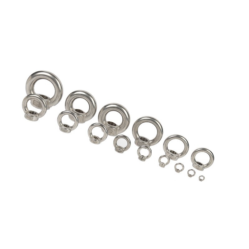 M6M8M10-M20 Stainless Steel Lock Nut Other Building Supplies Lifting Ring Screw Fastener Ship Bolt Hardware Part