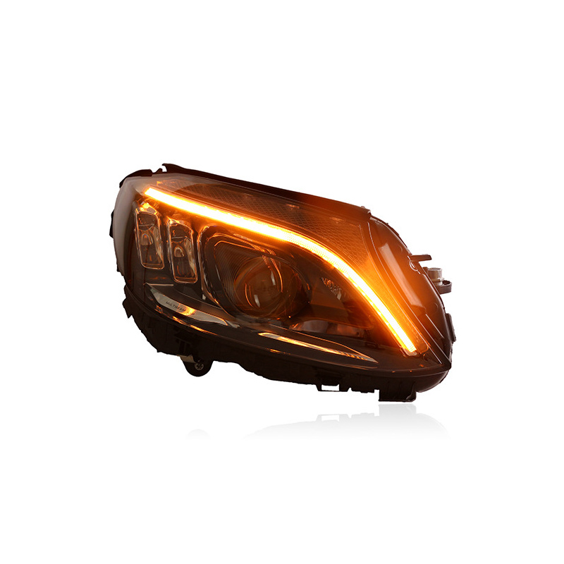 Car Lights for Benz W205 LED Signal Headlight 20 14-2021 C200 C260 C300 High Low Beam Headlights