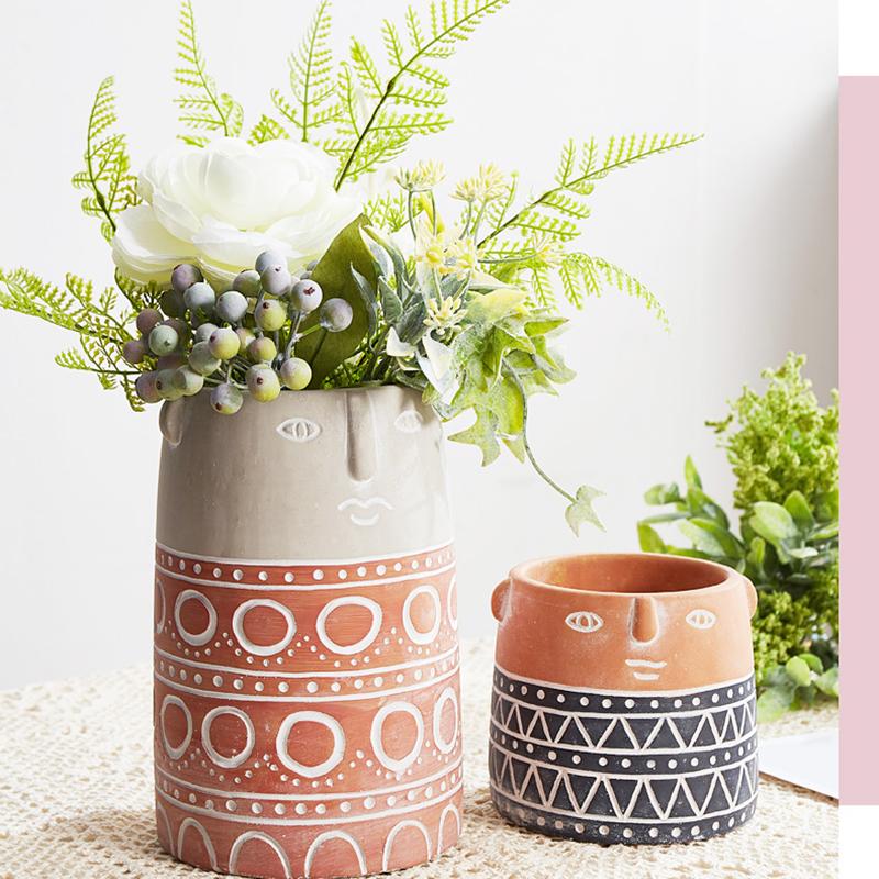 Vases Flower Pot Vase Goddess Pots Head Woman's Face Sculpture Home Decor Accessories Ornament Tabletop Art
Vases Flower Pot Vase Goddess Pots Head Woman's Face Sculpture Home Decor Accessories Ornament Tabletop Art