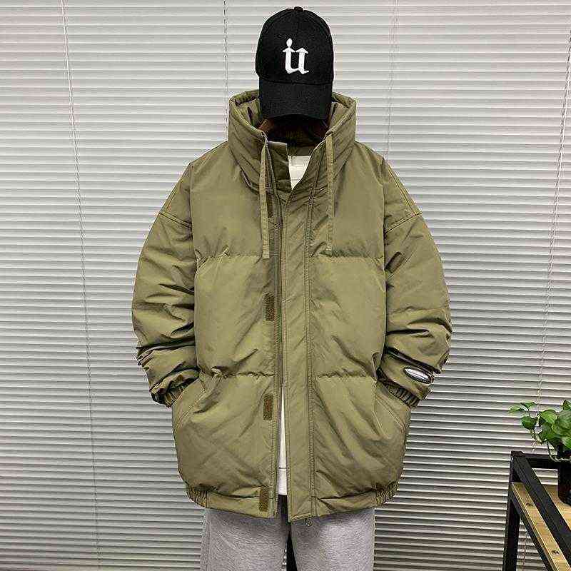 New Winter 2022 Men Parka Big Pockets Casual Jacket Solid Color Mens Stand Collar Thicken Warm Down Outwear Coat Windproof C50 T220802, Black
New Winter 2022 Men Parka Big Pockets Casual Jacket Solid Color Mens Stand Collar Thicken Warm Down Outwear Coat Windproof C50 T220802, Black