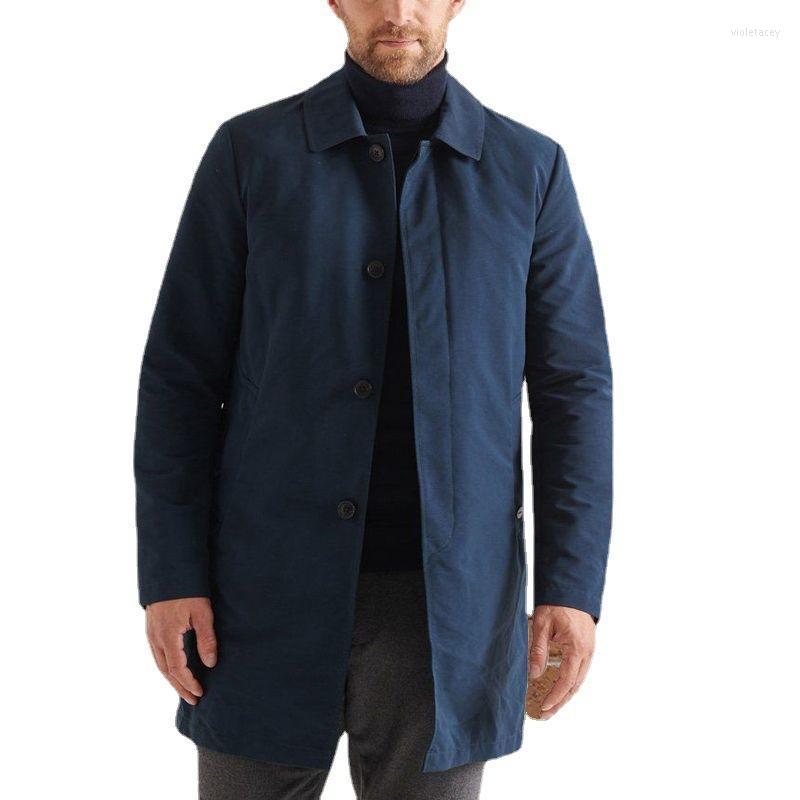 Men' Wool & Blends Fashion Men Trench Coat Autumn And Winter Lapel Long Woolen Simple Solid Color Overcoat Cardigan Tops Viol22, Blue
Men' Wool & Blends Fashion Men Trench Coat Autumn And Winter Lapel Long Woolen Simple Solid Color Overcoat Cardigan Tops Viol22, Blue