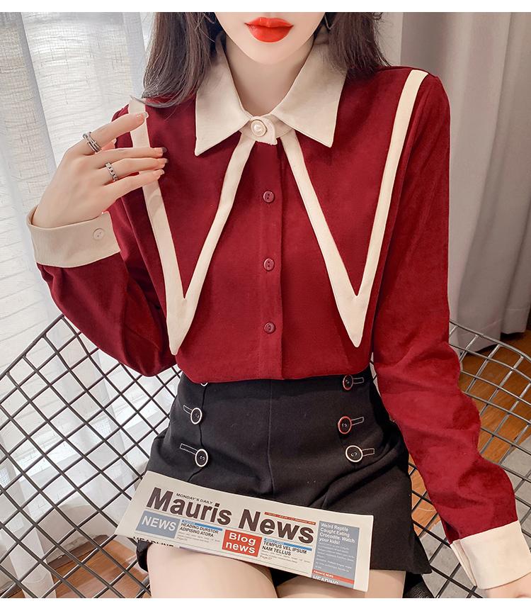 Women' Blouses & Shirts Korean Version Of The Spring 2022 Design Sense Waistcoat Bottoming Shirt Women Thickened Corduroy Wild Retro WomenW, Beige
Women' Blouses & Shirts Korean Version Of The Spring 2022 Design Sense Waistcoat Bottoming Shirt Women Thickened Corduroy Wild Retro WomenW, Beige