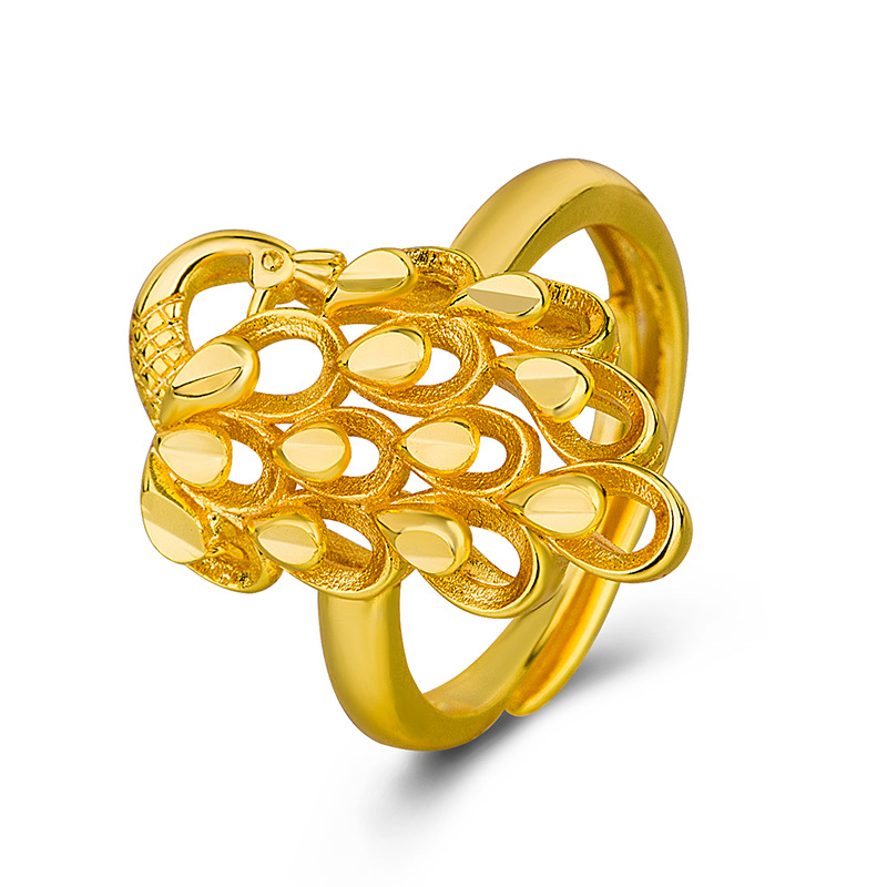 Vintage Jewelry Peacock Open Ring For Women Gold Plated Gold Plated Open Ring Big Peacock Open Ring Bridal Jewelry
Vintage Jewelry Peacock Open Ring For Women Gold Plated Gold Plated Open Ring Big Peacock Open Ring Bridal Jewelry
