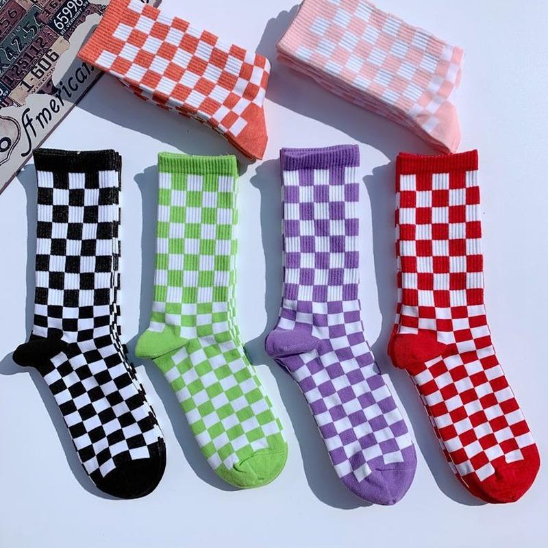 Men's Socks European And American Fashion Plaid Harajuku Mixed Color Trend Sports Street Hip-hop Basketball Men SocksMen's
Men's Socks European And American Fashion Plaid Harajuku Mixed Color Trend Sports Street Hip-hop Basketball Men SocksMen's