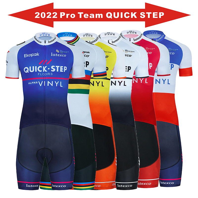2022 Tour De France Team Quick Step Cycling Jersey 20D Bike Shorts Set MenS MTB Summer Pro Bicycling Maillot Bottom Clothing, Only jersey
2022 Tour De France Team Quick Step Cycling Jersey 20D Bike Shorts Set MenS MTB Summer Pro Bicycling Maillot Bottom Clothing, Only jersey