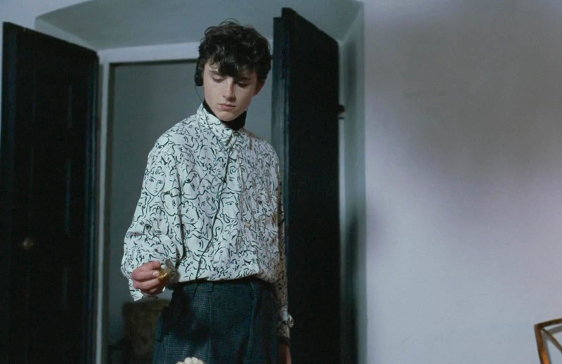 Movie Call Me by Your Name Elio Perlman Top Blouse CMBYN Timothee Chalamet Same Long Sleeve Shirt Costumes Cosplay Unisex 220322