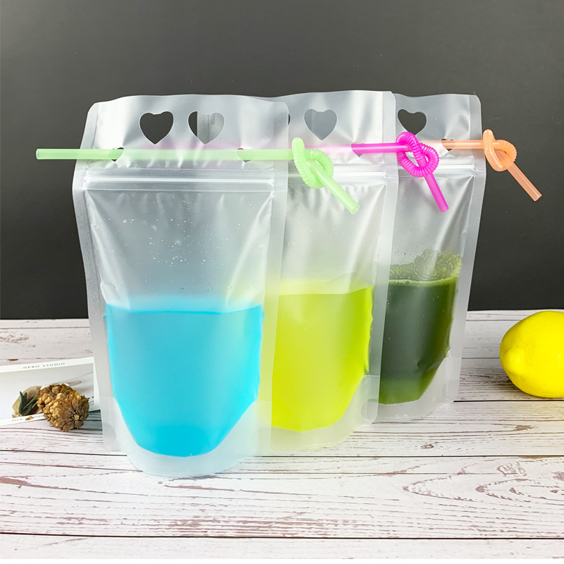 Plastic Water Bottle Drinking Bags Drink Pouches Bag with Straw Smoothie Bags Juice, Clear
Plastic Water Bottle Drinking Bags Drink Pouches Bag with Straw Smoothie Bags Juice, Clear