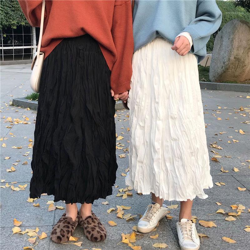 Skirts Womens 2022 Summer Pleated Skirt Korean Style Loose Women's Casual Solid Student Long For Women, Bk
Skirts Womens 2022 Summer Pleated Skirt Korean Style Loose Women's Casual Solid Student Long For Women, Bk