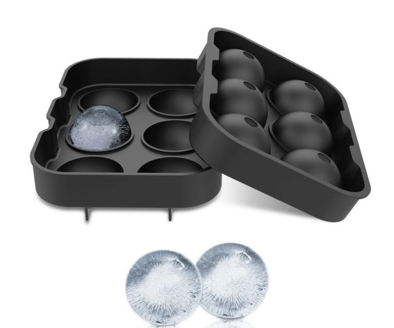Kitchen Tools Big Cube Coolers Tray Mold Box Food Grade Silicone Maker Moulds Large Square Ice Diy Bar Pub-Kitchen Accessories Gadgets Sn4534 0906