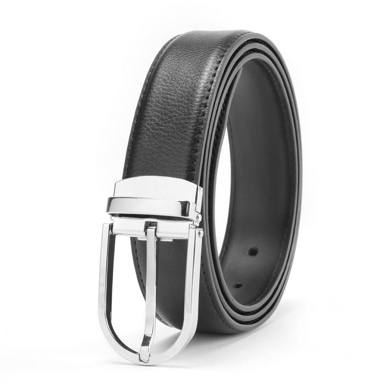 Belts Genuine Leather Belt Men's Pin Buckle Young Men Lychee Pattern Business Casual Luxury Pure Cowhide Youth, Black
Belts Genuine Leather Belt Men's Pin Buckle Young Men Lychee Pattern Business Casual Luxury Pure Cowhide Youth, Black