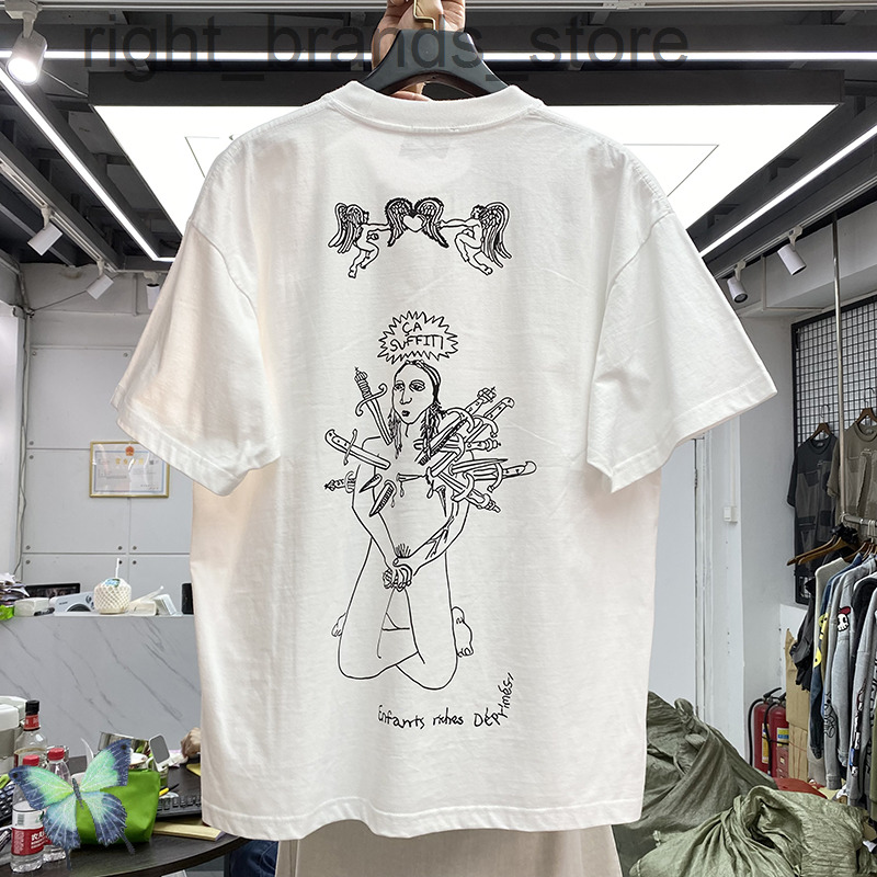 Love Angel Wanjian Wears Heart Print Men s Women s Oversize Casual ERD T-shirt W220810
Love Angel Wanjian Wears Heart Print Men s Women s Oversize Casual ERD T-shirt W220810