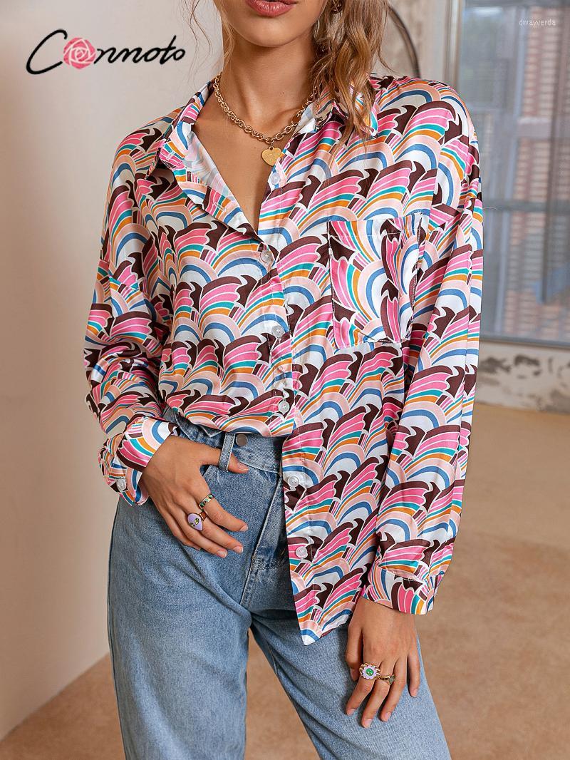 Women' Blouses & Shirts Conmoto Pink Sweet Geometric Print High Street Blouse Shirt Casual Holiday Fashion Women Spring Autumn Dway22
Women' Blouses & Shirts Conmoto Pink Sweet Geometric Print High Street Blouse Shirt Casual Holiday Fashion Women Spring Autumn Dway22
