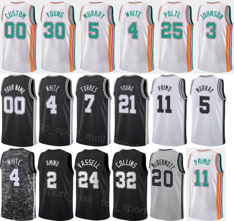 Screen Print Draft Pick Basketball Jeremy Sochan Jerseys Blake Wesley Kennedy Chandler Malaki Branham Dejounte Murray 5 Keldon Johnson 3 Black White Men Women Kids
Screen Print Draft Pick Basketball Jeremy Sochan Jerseys Blake Wesley Kennedy Chandler Malaki Branham Dejounte Murray 5 Keldon Johnson 3 Black White Men Women Kids