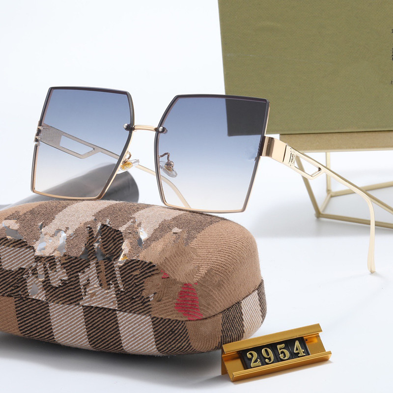 Designer Sunglasses for Man Woman Fashion Classic Retro Frame Polarized Lenses Elegant Glasses High Quality 6 Color Optional