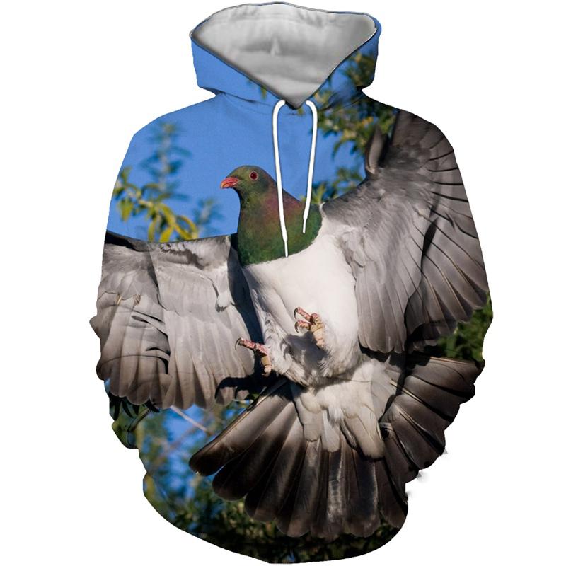 Men's Hoodies & Sweatshirts Winter Pigeon Hoodie Men Streetwear 3D Bird Anime Print Sweatshirt Hooded Animal Parrot Women Clothing Sweatshir, Red
Men's Hoodies & Sweatshirts Winter Pigeon Hoodie Men Streetwear 3D Bird Anime Print Sweatshirt Hooded Animal Parrot Women Clothing Sweatshir, Red