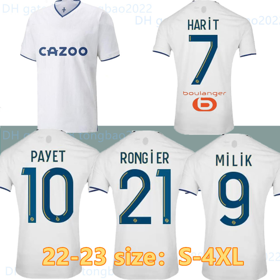 S-4XL 22 23 MILIK PAYET soccer jerseys home 2022 2023 MarseilleS maillot foot CUISANCE THAUVIN BENEDETTO under football shirts men GUENDOUZI ALVARO GERSON KONRAD, 21-22 4th
S-4XL 22 23 MILIK PAYET soccer jerseys home 2022 2023 MarseilleS maillot foot CUISANCE THAUVIN BENEDETTO under football shirts men GUENDOUZI ALVARO GERSON KONRAD, 21-22 4th