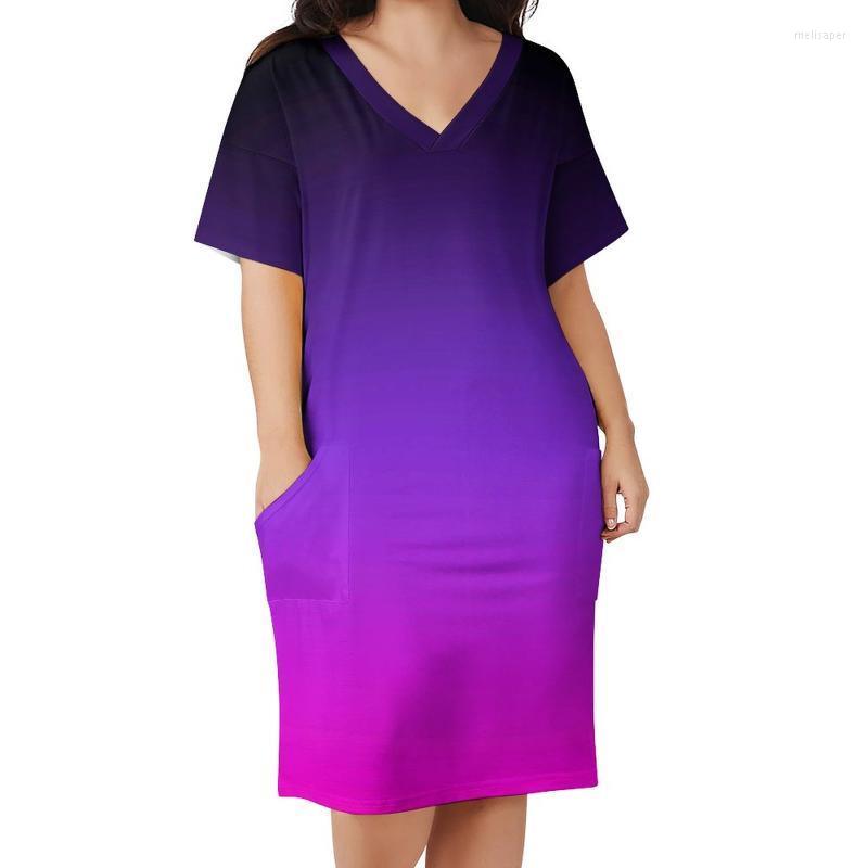 Plus Size Dresses Ombre Gradient Casual Dress Women Black Violet And Pink Cute Summer V Neck Korean Fashion Graphic 4XLPlus Meli22, Style-9
Plus Size Dresses Ombre Gradient Casual Dress Women Black Violet And Pink Cute Summer V Neck Korean Fashion Graphic 4XLPlus Meli22, Style-9