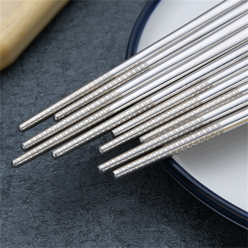 Laser Engrave Chopstick Wedding Stainless Steel Chopstick Gift