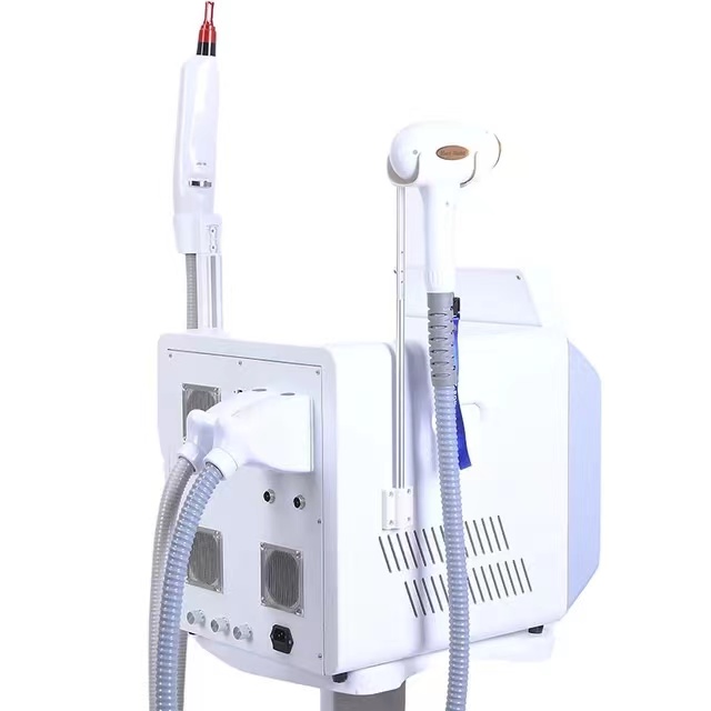 808nm diode hair removal q switched ndyag 755nm korea pico second laser tattoo removal machine