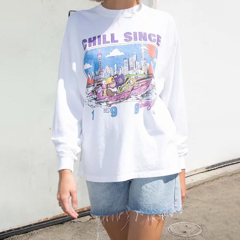 Girls Oversize Cotton Shirts 2022 Spring-Autumn Fashion Ladies Soft Blouses Women's &, White
Girls Oversize Cotton Shirts 2022 Spring-Autumn Fashion Ladies Soft Blouses Women's &, White