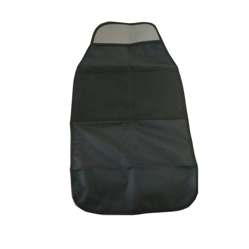 Universal Car Seat Anti-kick Pad for Children Waterproof Auto Rear Seat Back Scuff Protection Cover with Storage Pocket Net Organizer Bag Anti Kicking