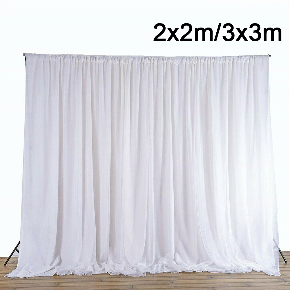 White Ice Silk Background Curtains Party Baby Shower Wedding Birthday Photography Background DIY Decorative Textiles 2x2m/3x3m, As described
White Ice Silk Background Curtains Party Baby Shower Wedding Birthday Photography Background DIY Decorative Textiles 2x2m/3x3m, As described