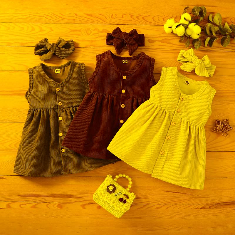 Girl's Dresses 0-3Years Toddler Baby Girl 2Pcs Summer Dress Sleeveless Solid O-Neck Clothing Headband Casual OutfitGirl's
Girl's Dresses 0-3Years Toddler Baby Girl 2Pcs Summer Dress Sleeveless Solid O-Neck Clothing Headband Casual OutfitGirl's