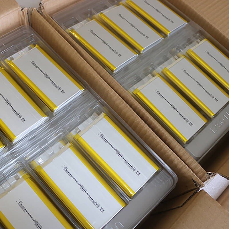 10000mAh Lithium Polymer Battery Size 1260110 Lipo Cell 3.7v for Power Bank