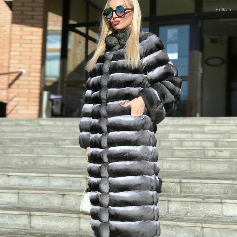 Women's Fur & Faux Women Fashion Rex Coat Stand Collar 2022 Winter Long Genuine Coats Chinchilla Color Overcoat Woman, As picture
Women's Fur & Faux Women Fashion Rex Coat Stand Collar 2022 Winter Long Genuine Coats Chinchilla Color Overcoat Woman, As picture