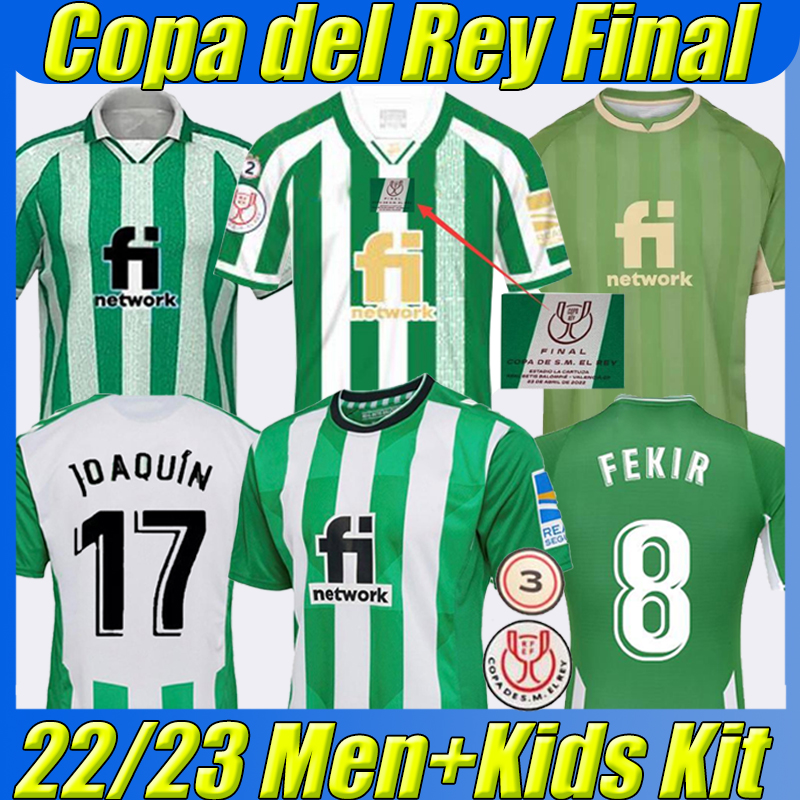 22/23 real Betis Soccer Jerseys Copa del Rey Final champion JOAQUIN B.Iglesias Juanmi BARTRA A.GUARDADO CANALES Fekir Menendez 2022 2023 football shirts Men Kids Kit, 21-22 home
22/23 real Betis Soccer Jerseys Copa del Rey Final champion JOAQUIN B.Iglesias Juanmi BARTRA A.GUARDADO CANALES Fekir Menendez 2022 2023 football shirts Men Kids Kit, 21-22 home
