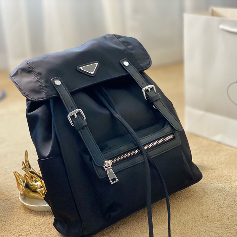 30cm Nylon Backpack Mens Women Black Triangle Ruck Sack Designers Pack Womens Rucksack Handbag Purse Designers Bag Wallet Handbag 2208173, Black 31cm
30cm Nylon Backpack Mens Women Black Triangle Ruck Sack Designers Pack Womens Rucksack Handbag Purse Designers Bag Wallet Handbag 2208173, Black 31cm