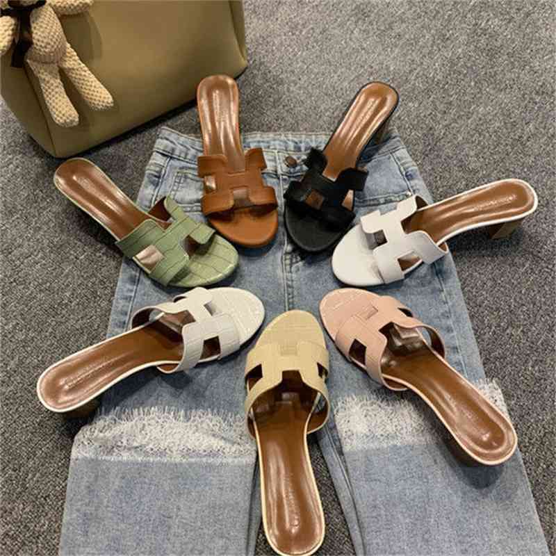 Designer Herme Slippers h Oran Sandal Slipper All Sheepskin Thick Heel Women Wear Out 2022 Fashion Summer Leather Beach Shoes Have Log, Pink alligator
Designer Herme Slippers h Oran Sandal Slipper All Sheepskin Thick Heel Women Wear Out 2022 Fashion Summer Leather Beach Shoes Have Log, Pink alligator