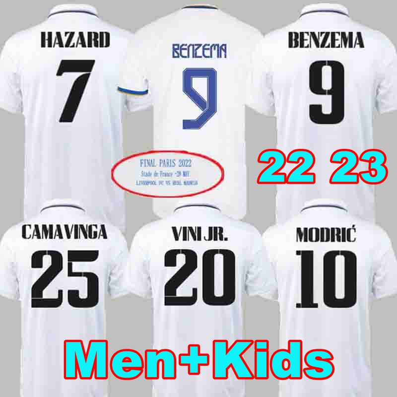 2023 BENZEMA soccer jerseys 21 22 23 football shirt Real Madrids CAMAVINGA ALABA HAZARD MODRIC VALVERDE Fourth camiseta men kids 2021 2022 uniforms VINI JR, 120th
2023 BENZEMA soccer jerseys 21 22 23 football shirt Real Madrids CAMAVINGA ALABA HAZARD MODRIC VALVERDE Fourth camiseta men kids 2021 2022 uniforms VINI JR, 120th