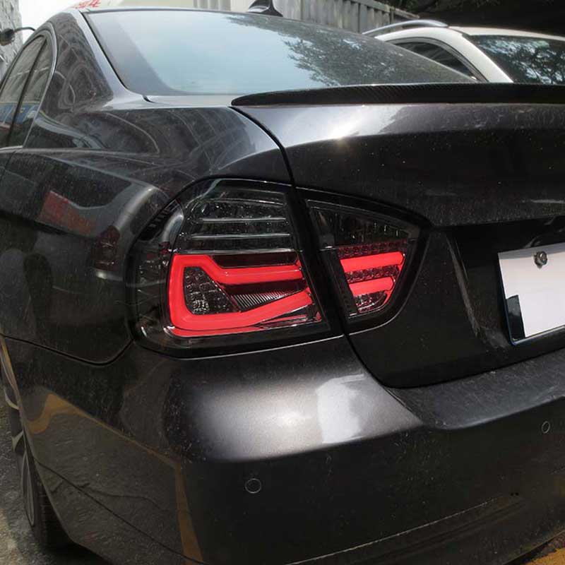 Auto Rear Lights for BMW E90 LED Tail Light 2005-2012 318i 320i 323i 325i 330i DRL Taillight Replacement Reversing Brake Light
