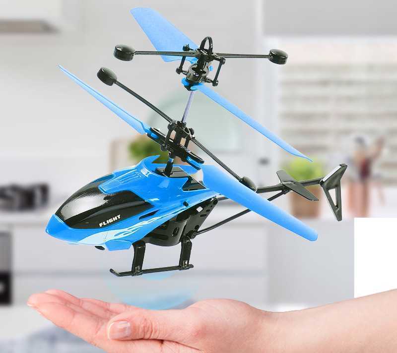 Remote Control Quadcopter Induction 2CH Suspension Helicopter Fall-resistant Charging Light Aircraft
