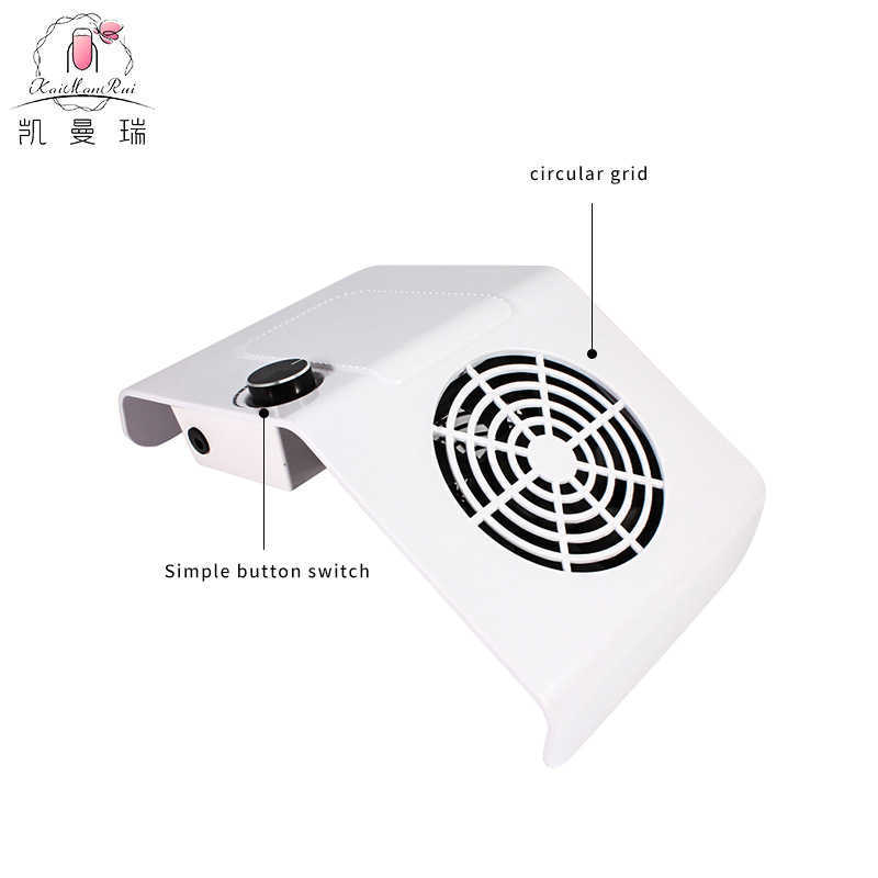 80W Nail Dust Suction Dust Collector Fan Vacuum Cleaner Manicure Machine Tools Dust Collecting Bag Nail Art Manicure Salon Tools