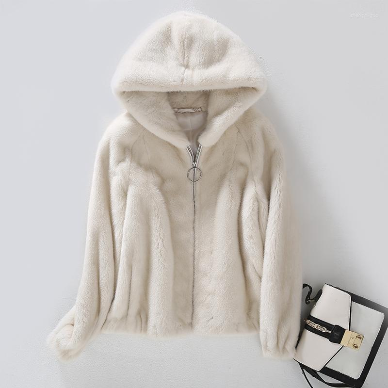 Women' Fur & Faux Natural Mink Coat Overall Short Paragraph Winter Jacket Leather Fashion Hooded, White
Women' Fur & Faux Natural Mink Coat Overall Short Paragraph Winter Jacket Leather Fashion Hooded, White