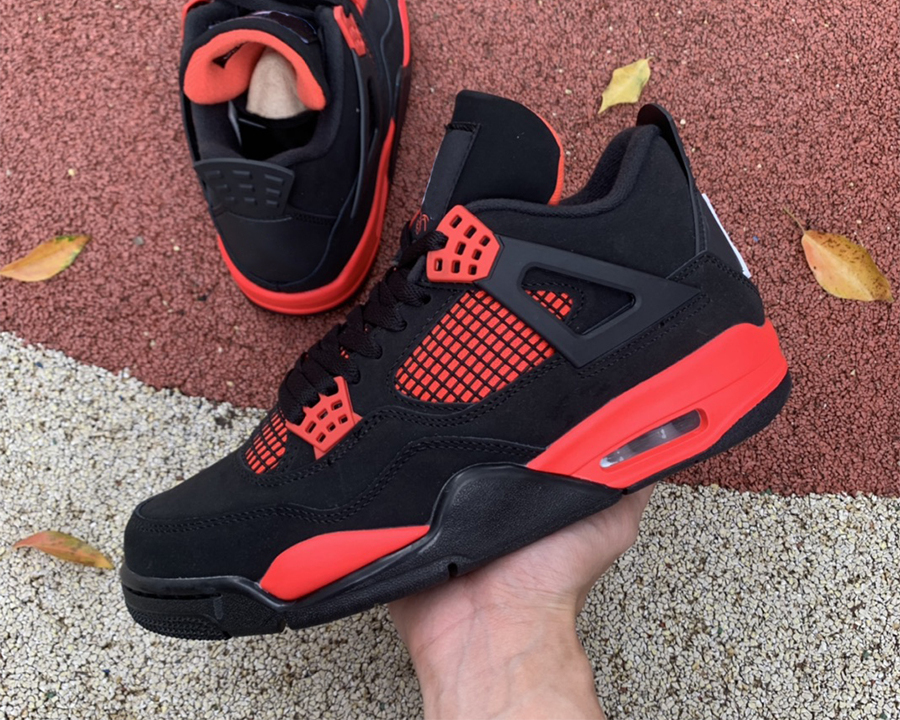 Shoes Red Thunder Jumpman 4s Basketball Black White 4 running trainers sports Sneakers size 4-13 Ship, #1
Shoes Red Thunder Jumpman 4s Basketball Black White 4 running trainers sports Sneakers size 4-13 Ship, #1