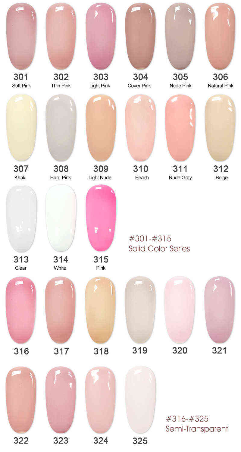 NXY Nail Gel 801 Canni 1kg Strong Builder Extension French White 25 Colors Soak Off Uv High Quality Prolong Clear Building 0328