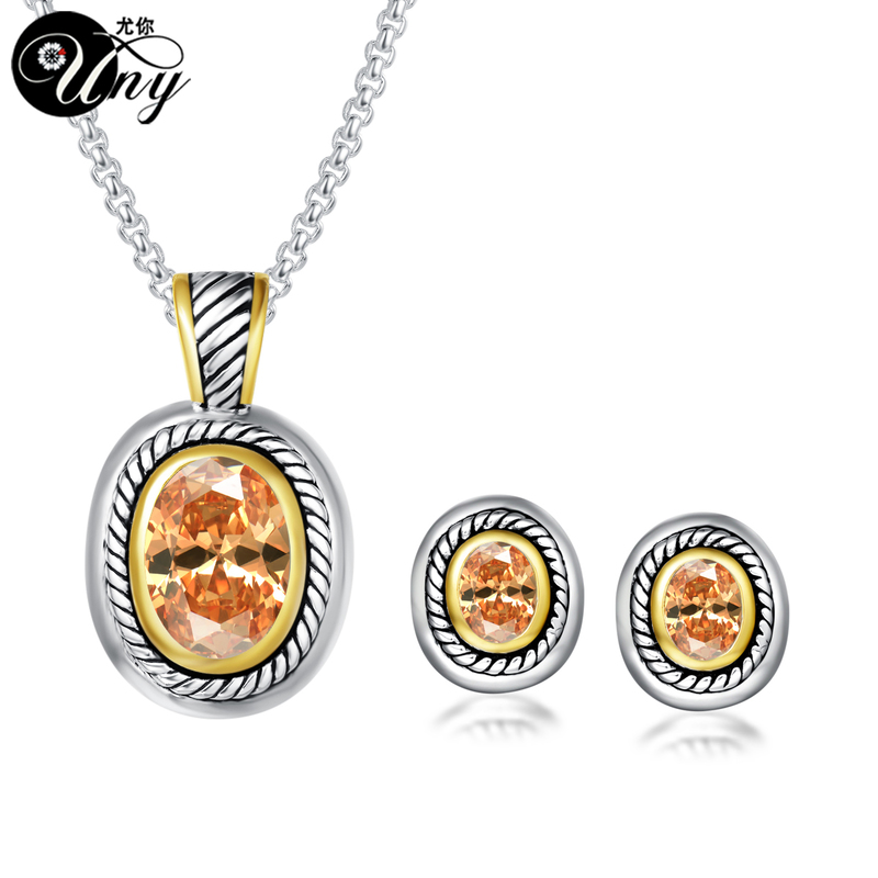 UNY Elegant Wedding Jewelries Sets Luxury Antique Jewelry set Fashion Women Vintage Set Christmas Gift 220716
UNY Elegant Wedding Jewelries Sets Luxury Antique Jewelry set Fashion Women Vintage Set Christmas Gift 220716