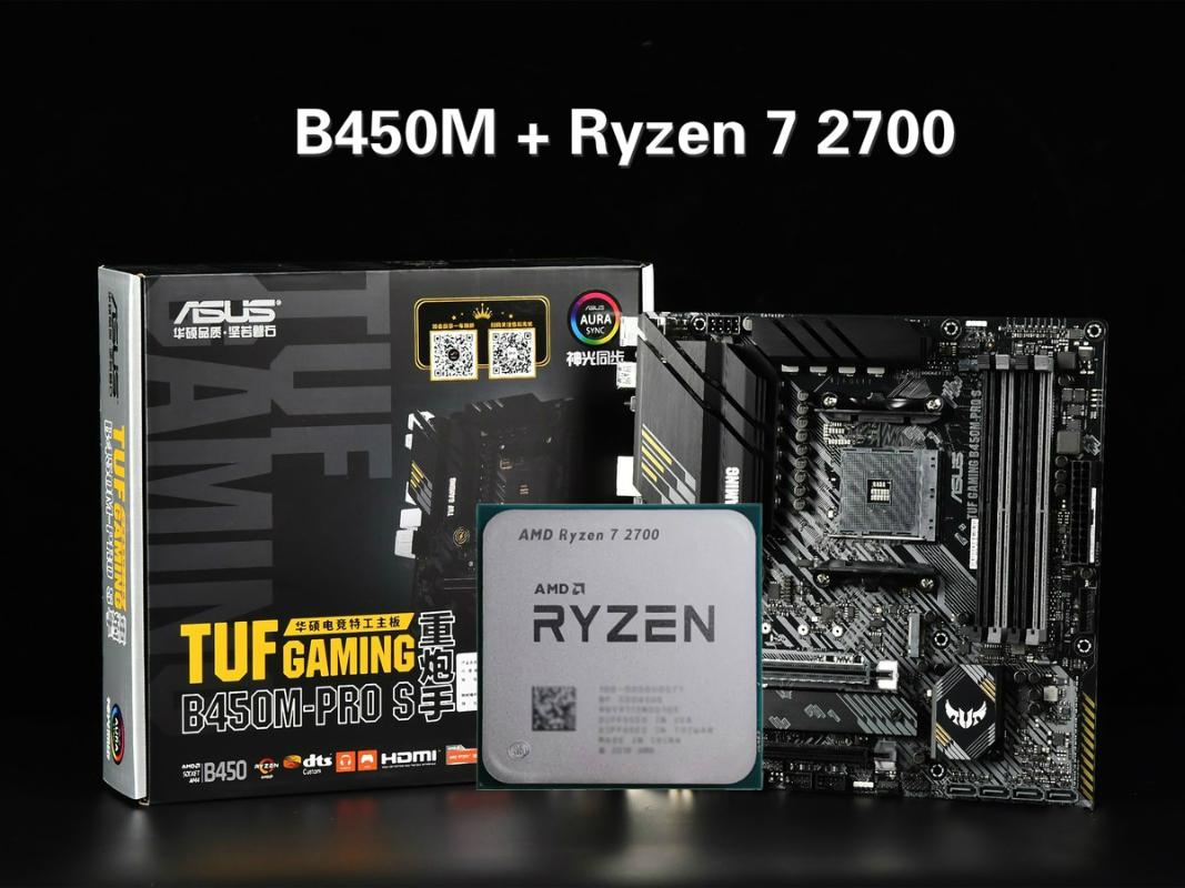 Motherboards ASUS TUF B450M PRO S GAMING Motherboard Combo Kit Set Ryzen 7 2700 AM4 CPU DDR4 B450
Motherboards ASUS TUF B450M PRO S GAMING Motherboard Combo Kit Set Ryzen 7 2700 AM4 CPU DDR4 B450