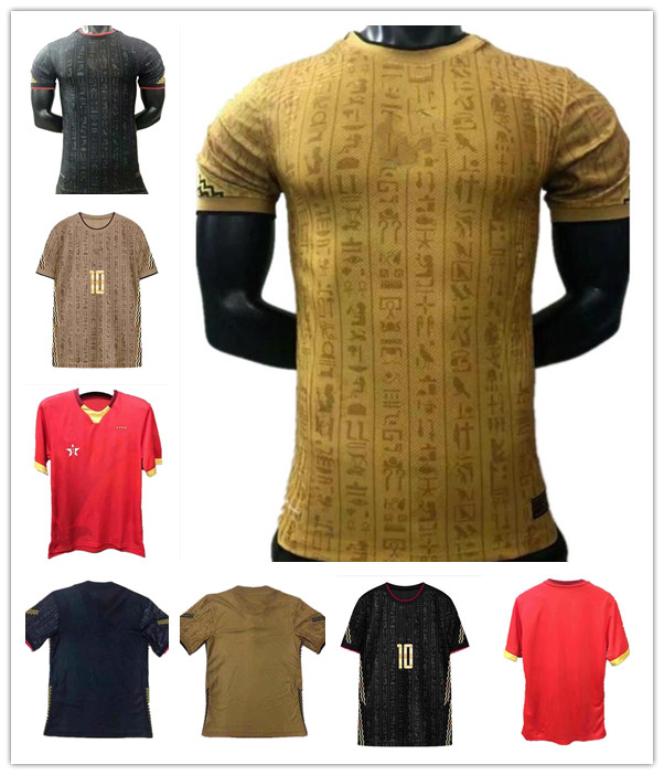 

2021 2022 2023 South soccer jerseys player version Africa nation football team 21 22 23 Egypt M.SALAH #10 Ghana Mohamed Tunisia Home Away third Men shirts Thai