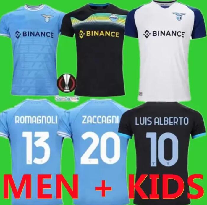22/23 Lazio soccer jerseys ROMAGNOLI IMMOBILE LUIS BASTOS SERGEJ BADELJ LUCAS J.CORREA ZACCAGNI MARUSIC 2022 2023 Lazio maglie Kits sock Full sets football shirts, 22/23 home
22/23 Lazio soccer jerseys ROMAGNOLI IMMOBILE LUIS BASTOS SERGEJ BADELJ LUCAS J.CORREA ZACCAGNI MARUSIC 2022 2023 Lazio maglie Kits sock Full sets football shirts, 22/23 home