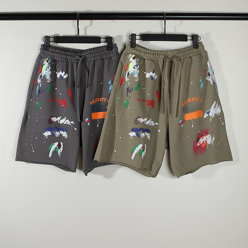 Hot Selling Gd Designer Shorts American Tide Brand Gallerydept Retro Loose Casual Sweatpants High Quality Fashion Graffiti Print Hip Hop, S218 green
Hot Selling Gd Designer Shorts American Tide Brand Gallerydept Retro Loose Casual Sweatpants High Quality Fashion Graffiti Print Hip Hop, S218 green